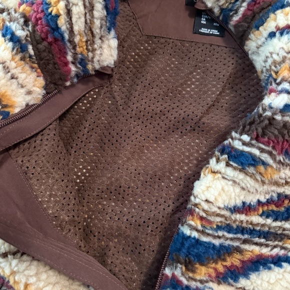 Ariat Women's Chimayo Fleece Jacket Sunset Saltillo JCF Size‎ XXL New - Picture 3 of 11